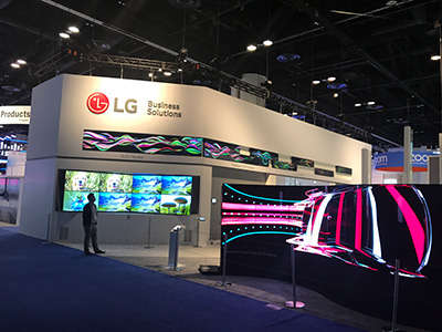 LG display booth